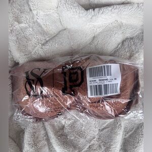 Pink Copper Satin Bra - Packaged